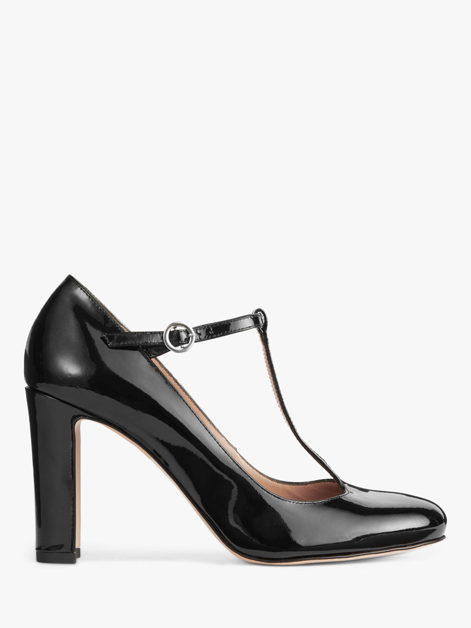 L.K. BENNETT Annalise T-Bar Patent Leather Court Shoes | Endource