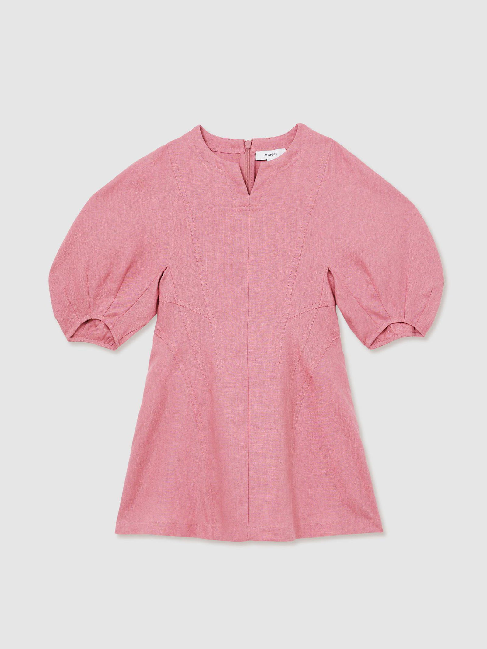 RHYS Green Balloon Sleeve Dress