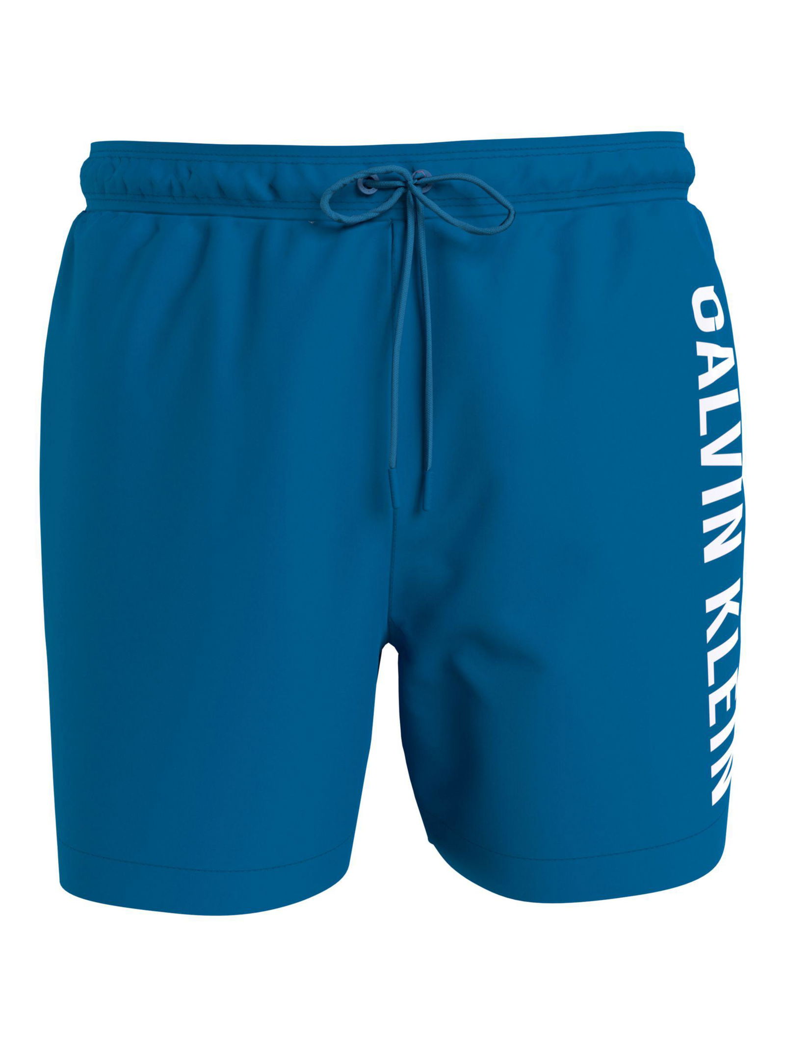 CALVIN KLEIN Double Waistband Logo Swim Shorts endource