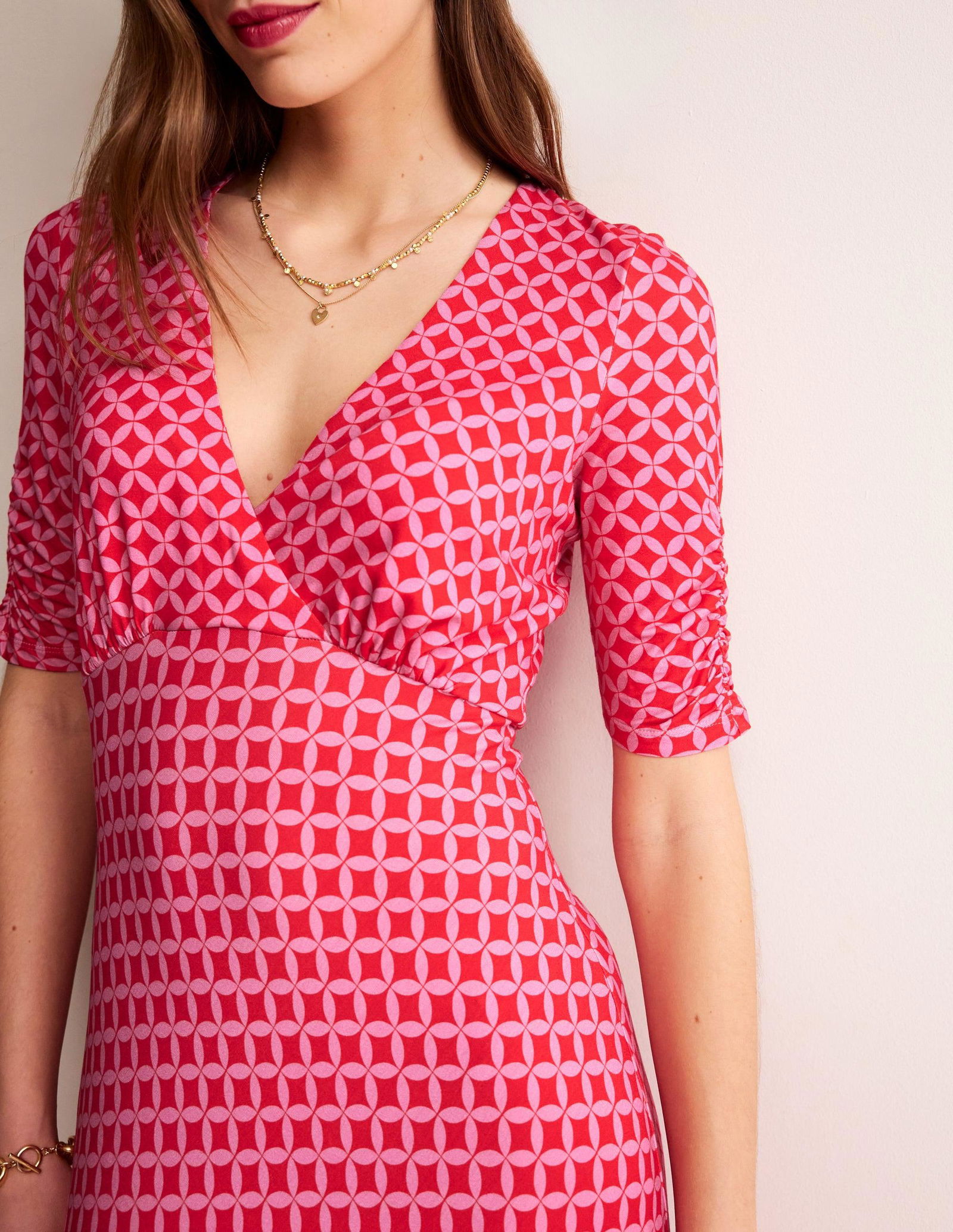 rebecca jersey midi tea dress Rebecca Taylor Lemon Rose Jersey Midi Dress