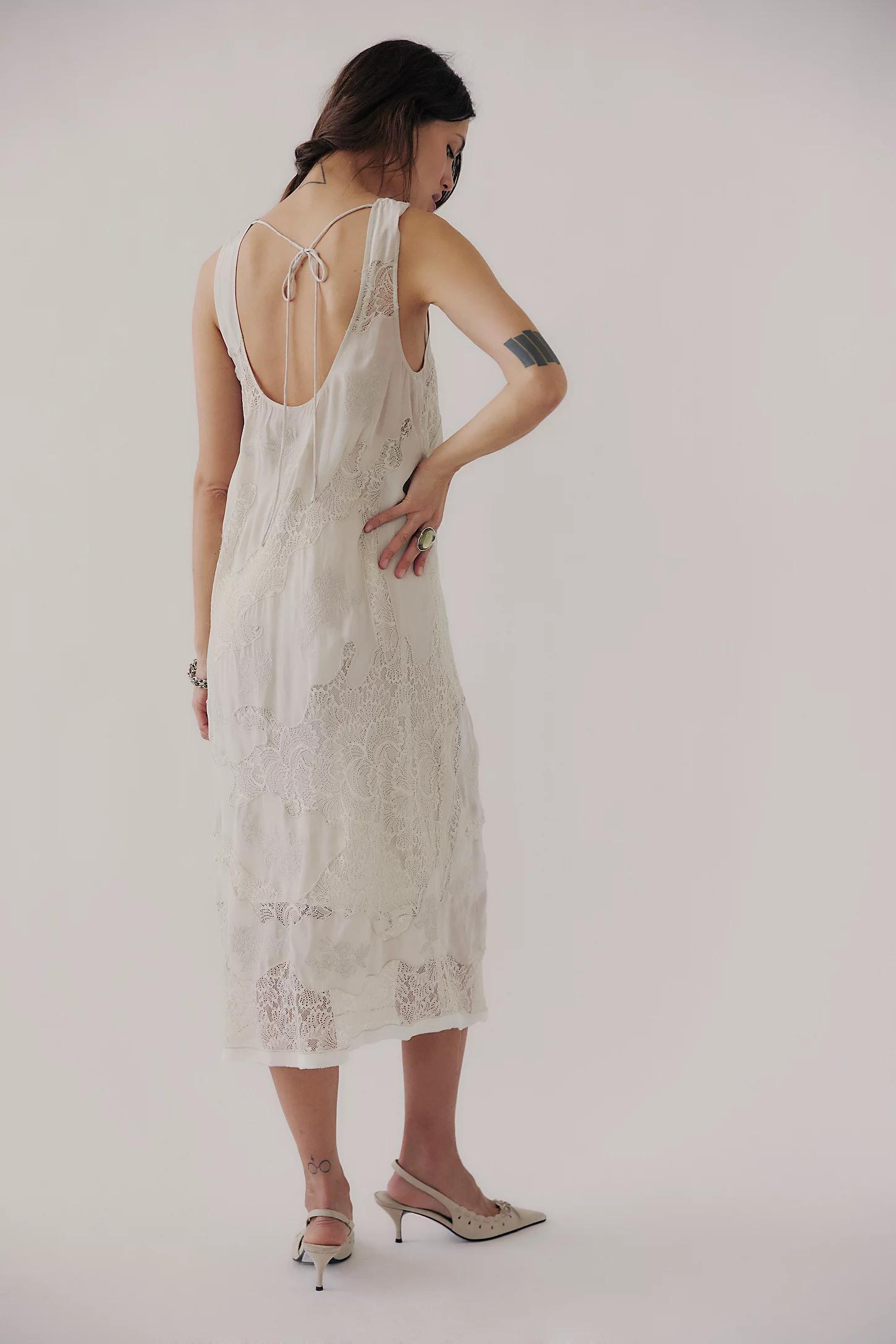 many moons midi dress Celina Moon Meaghan Midi Dress - Natural