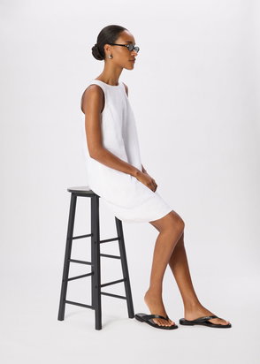 REFORMATION Sheri Linen Mini Dress | endource