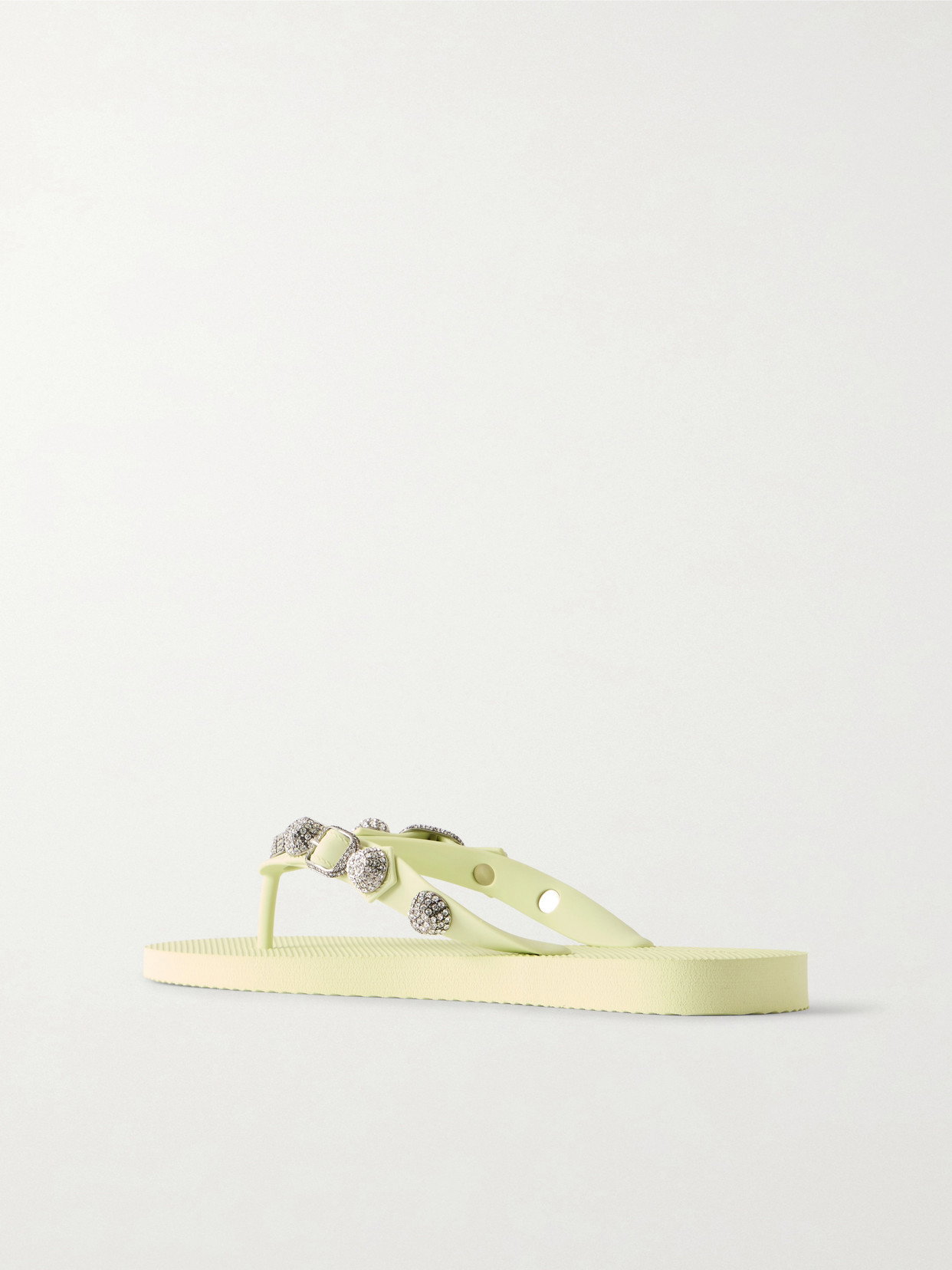BALENCIAGA Cagole Studded TPU Sandals | endource