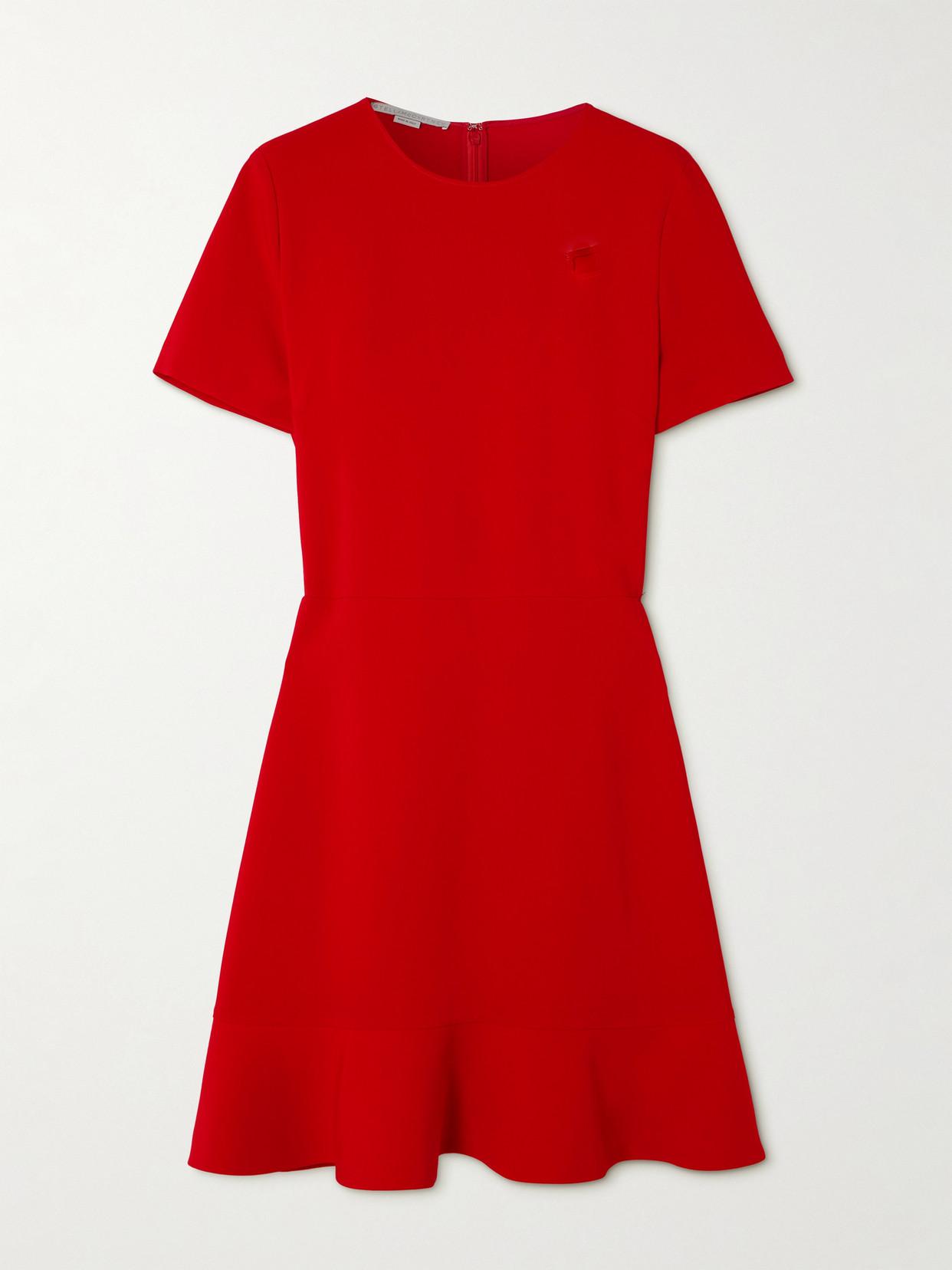 STELLA MCCARTNEY Ruffled Cady Mini Dress | endource