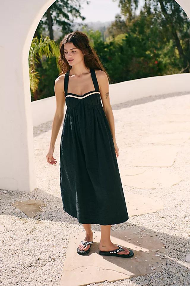 knee length dresses for ladies Free People Cecelia Midi Dress