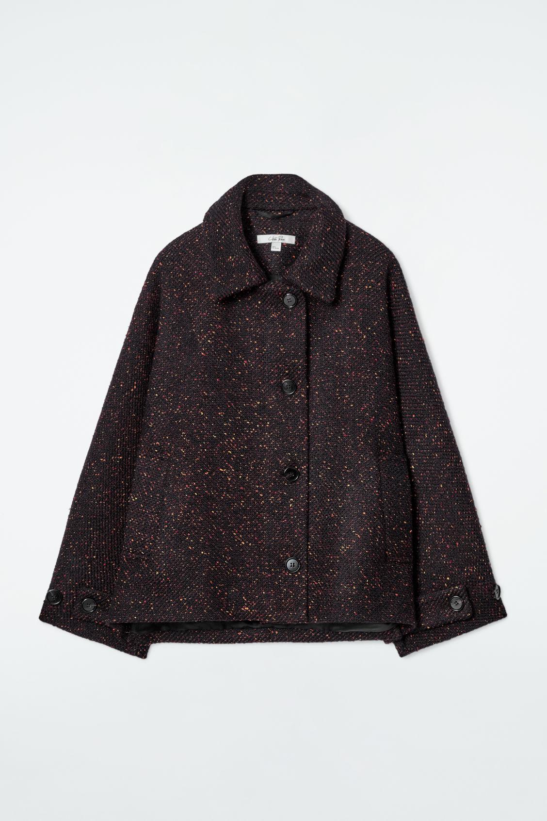 COS Flecked Wool-Blend Jacket endource
