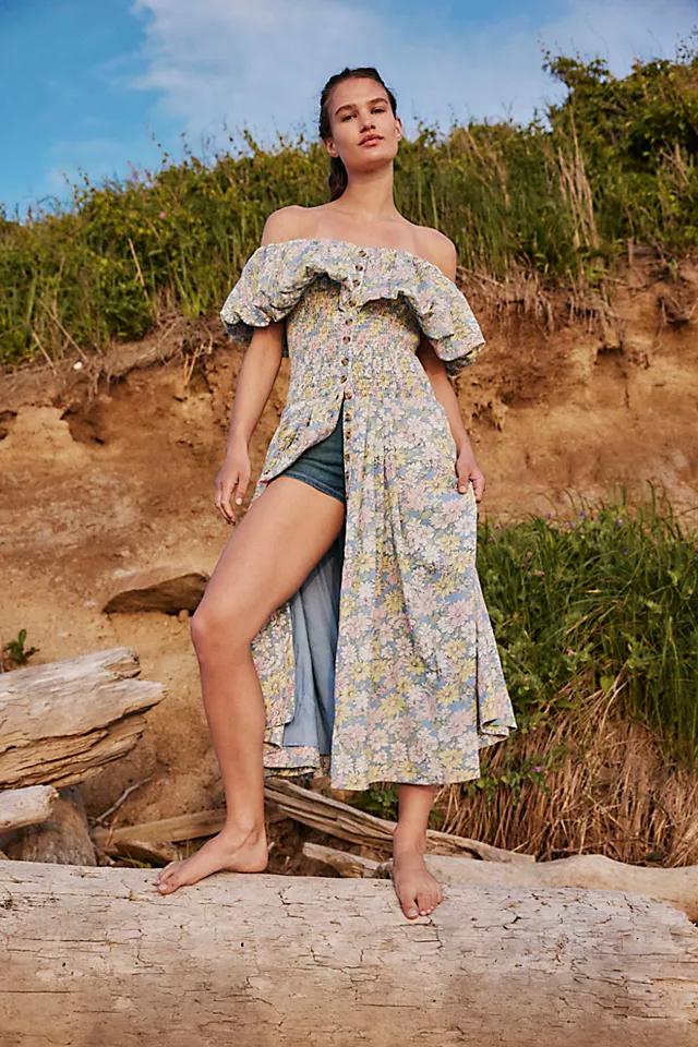 free people lewis maxi dress Free People Lewis Maxi Dress In Heat Wave Combo - 70% Off