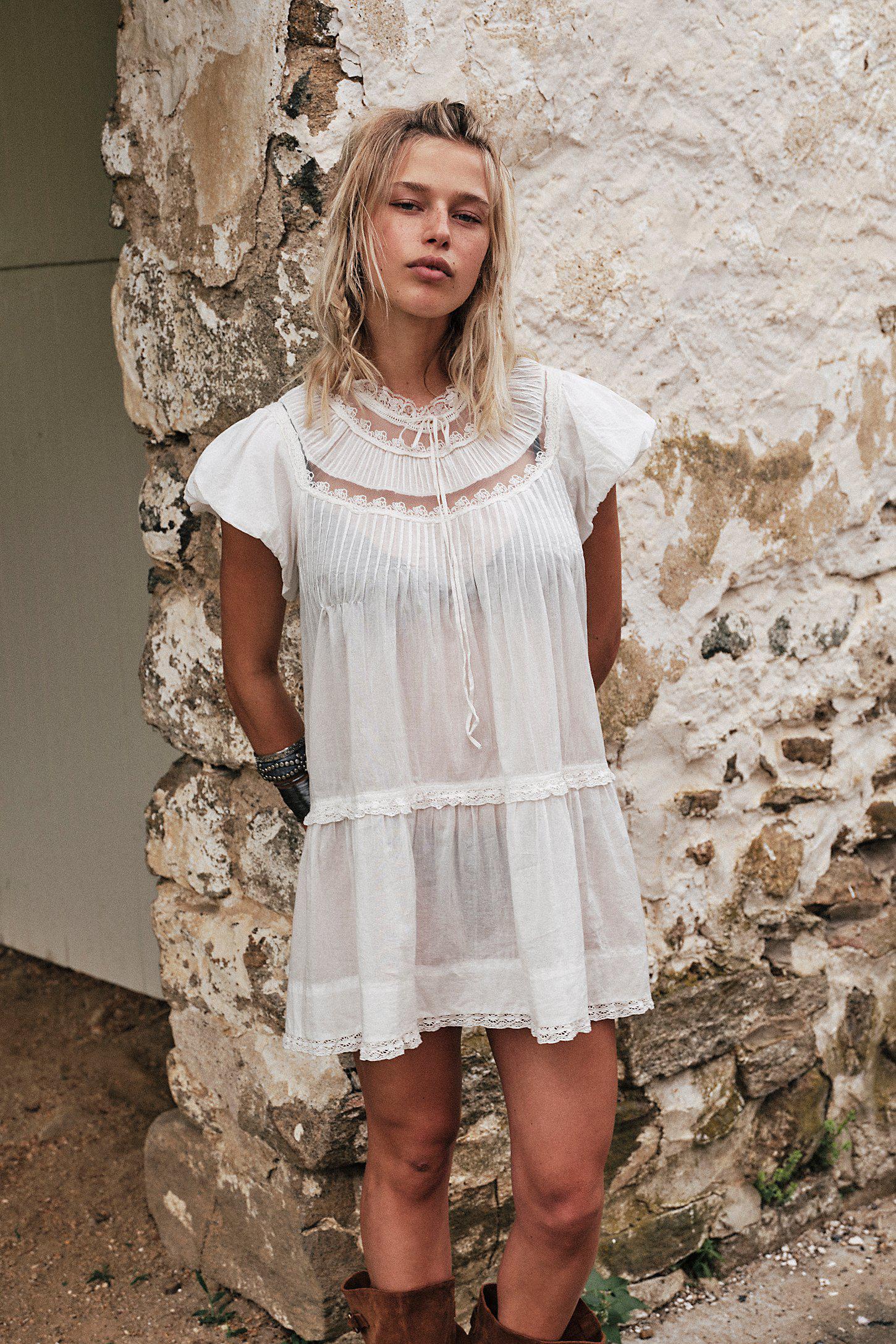 clarise mini dress FREE PEOPLE Clarise Mini Dress