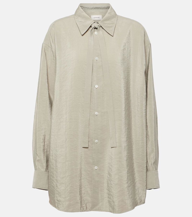 lemaire tie blouse