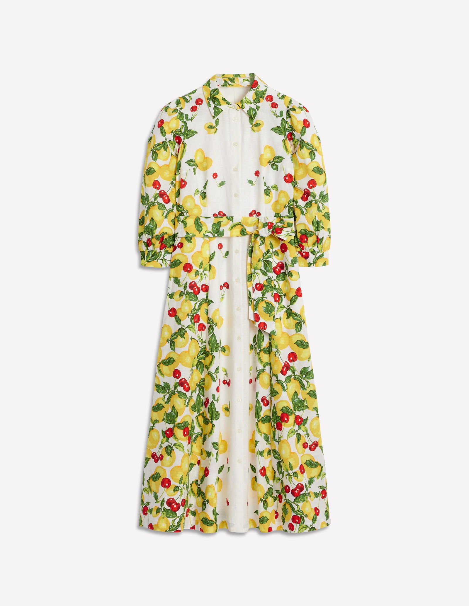 BODEN Clara Linen Blend Shirt Dress | endource