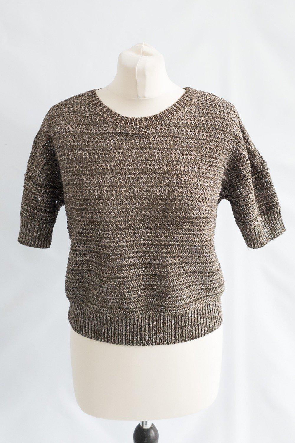 Scarf Top Metallic Thread 9 main image 0