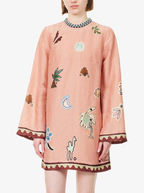 ALMAIS Monte Ramie Mini Dress | endource