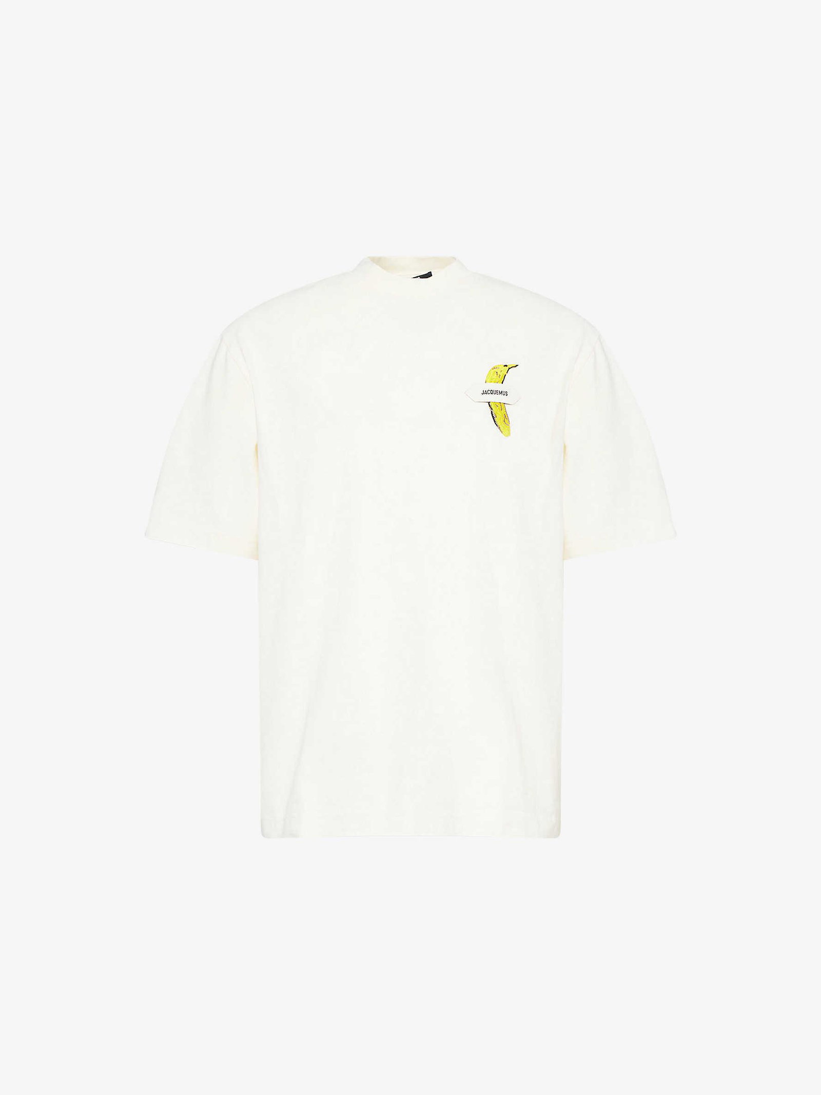 JACQUEMUS The Banane Graphic-Print Short-Sleeve Cotton-Jersey T 