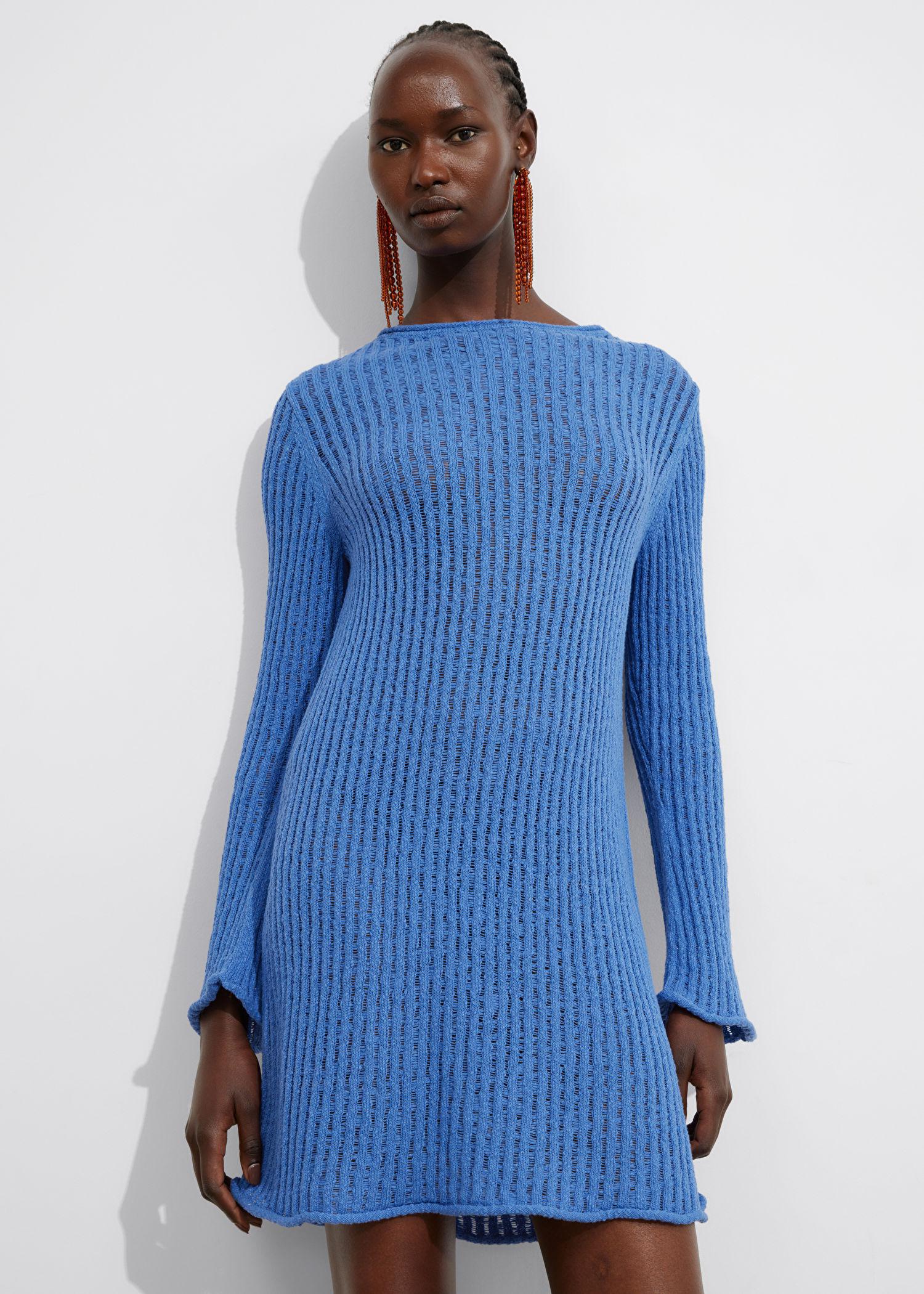 & OTHER STORIES Rib-Knit Mini Dress | endource
