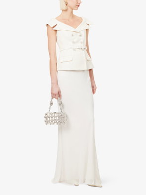 REFORMATION Josefina Off-The-Shoulder Knitted Maxi Dress | endource