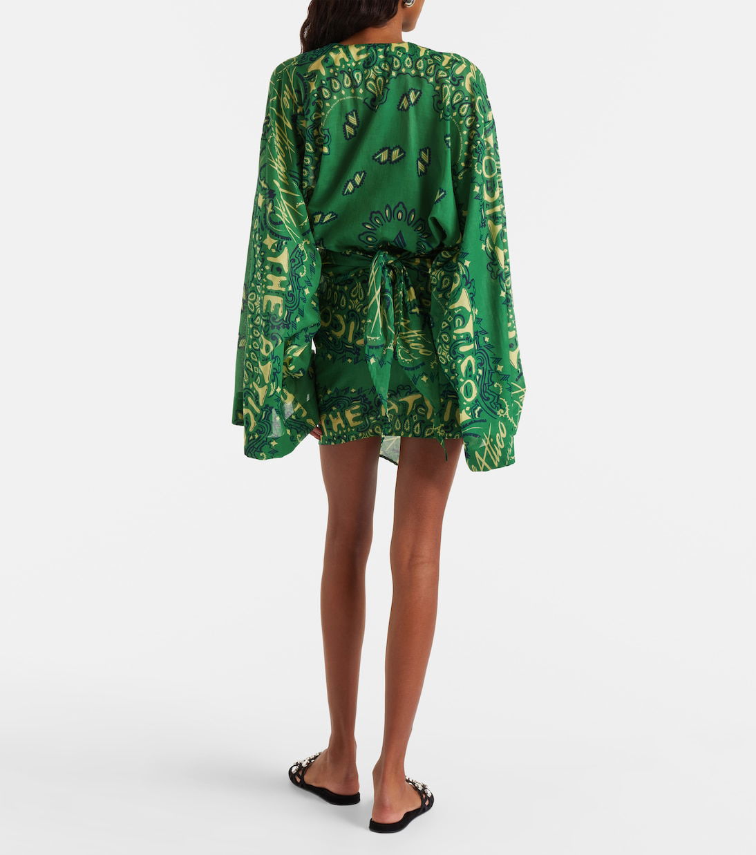 embroidered flower mini dress Daisy Embroidered Mini Dress