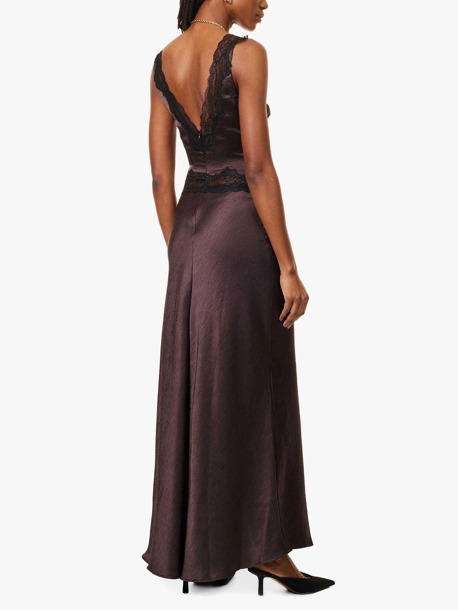 chinese dress ladies Bec & Bridge 'Emery Lace' Dress – HONEY HIRE BOUTIQUE main image 1