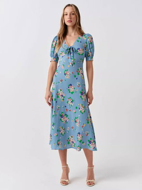 ghost annabelle dress blue Isabella Dress – Erin Hielle main image 0