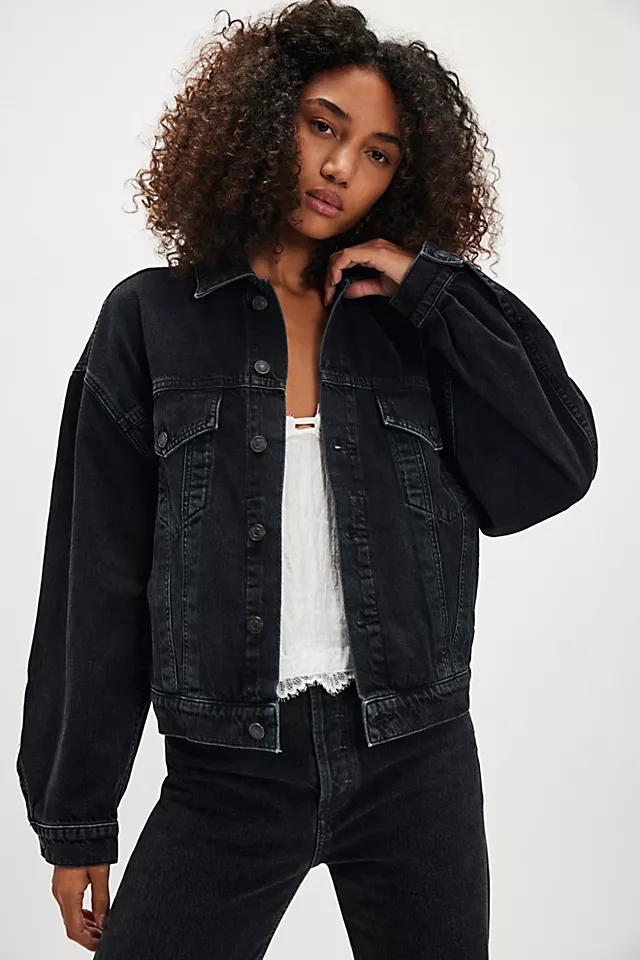 Veste Agolde Dalton - Noire - Taille Medium - 80% Coton - Très Bon état
