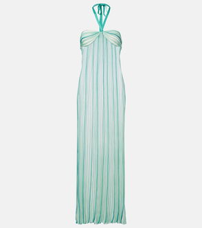 COS Halterneck Maxi Dress | endource