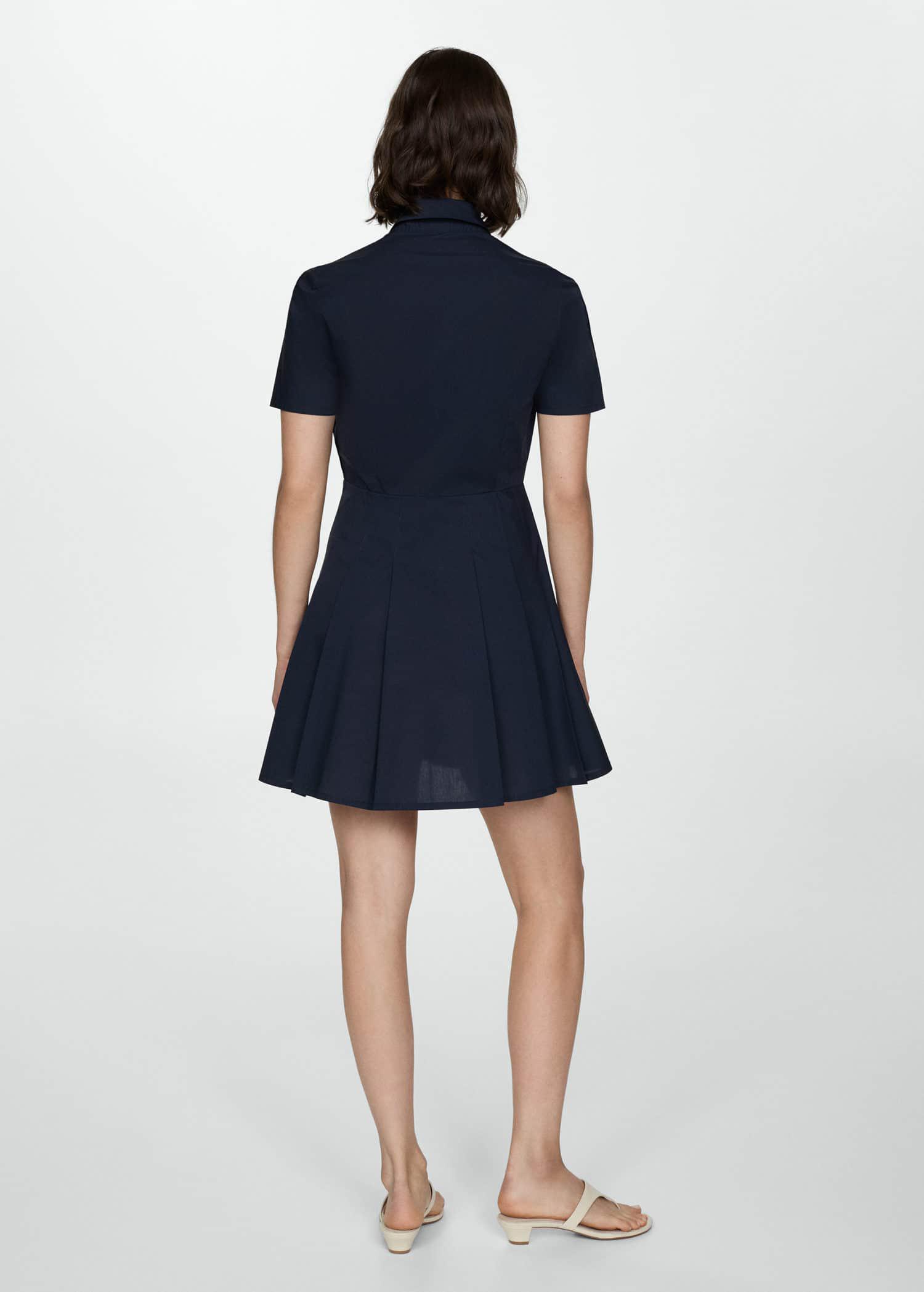 mango pleated shirt dress MANGO - Pleated shirt dress Khaki