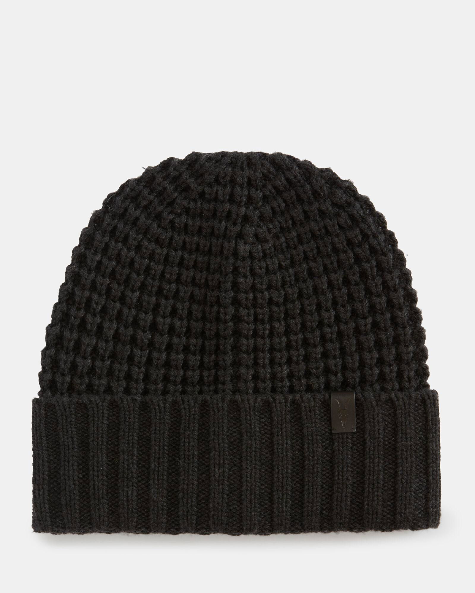 AllSaints Wool Blend Striped  Unisex Hat NeverUsed ALLSAINTS Reversible Stripe Beanie New | Mercari main image 3