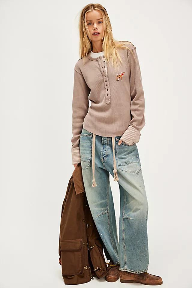 Free People - So Fly Henley Layer Top