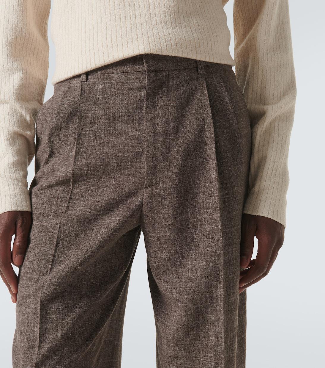 THE ROW Silas Straight Pants | endource