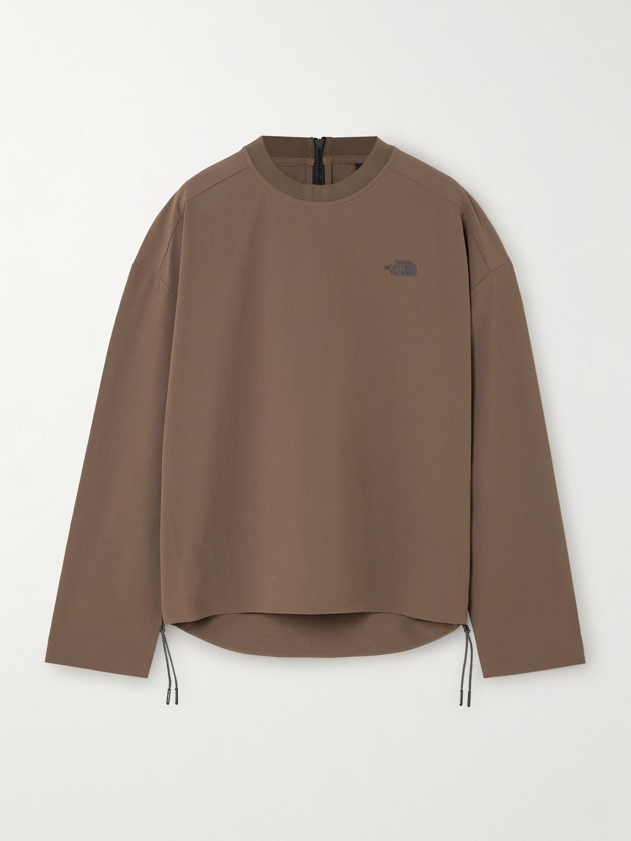 THE NORTH FACE Zip-Embellished Stretch-Shell T-Shirt | endource