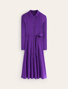 BODEN Rachel Knitted Shirt Dress | endource