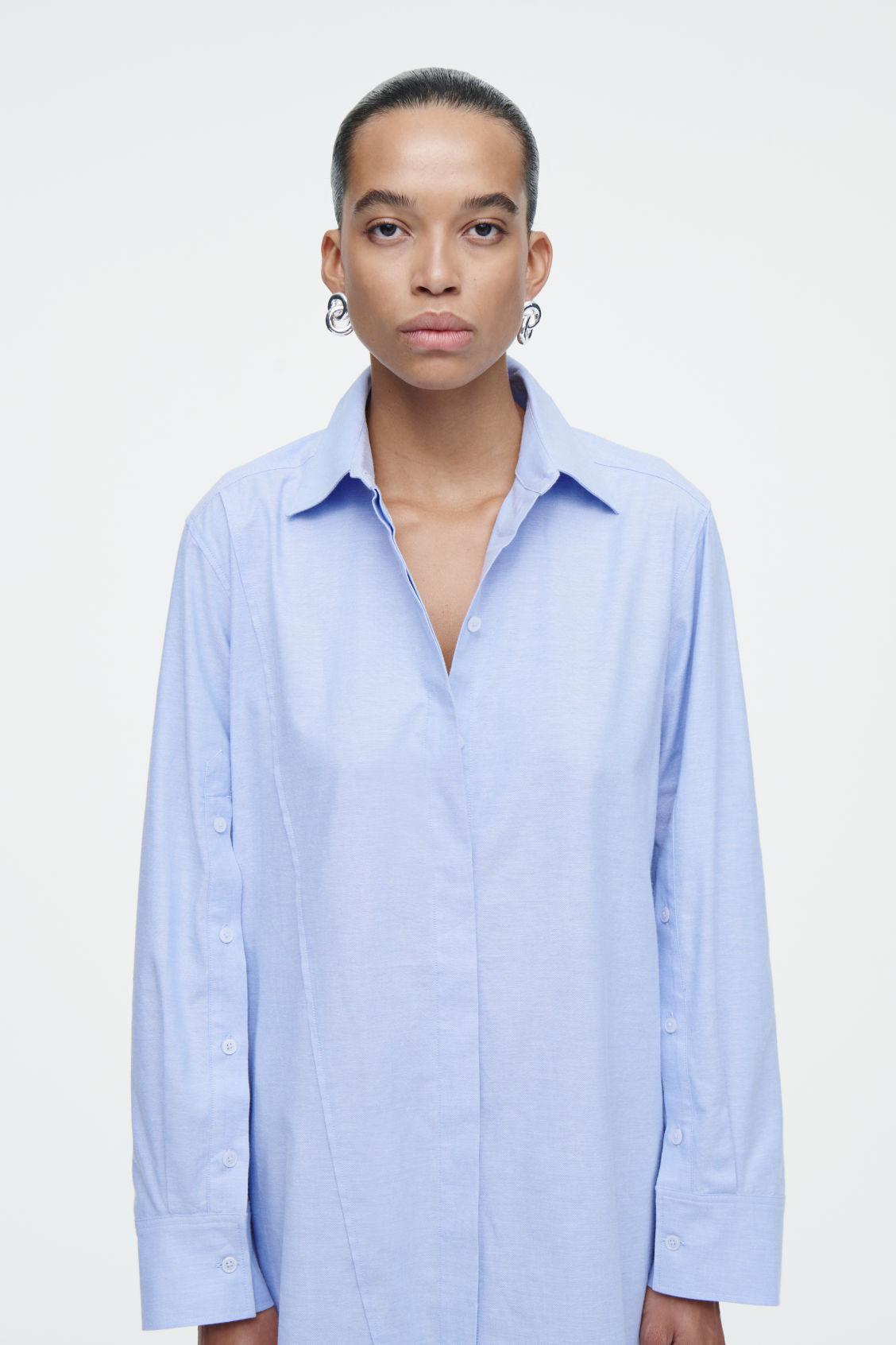 asymmetric deconstructed shirt dress Matte Nolim Plum Asymmetric Deconstructed Shirt Dress AfricaRise Online
