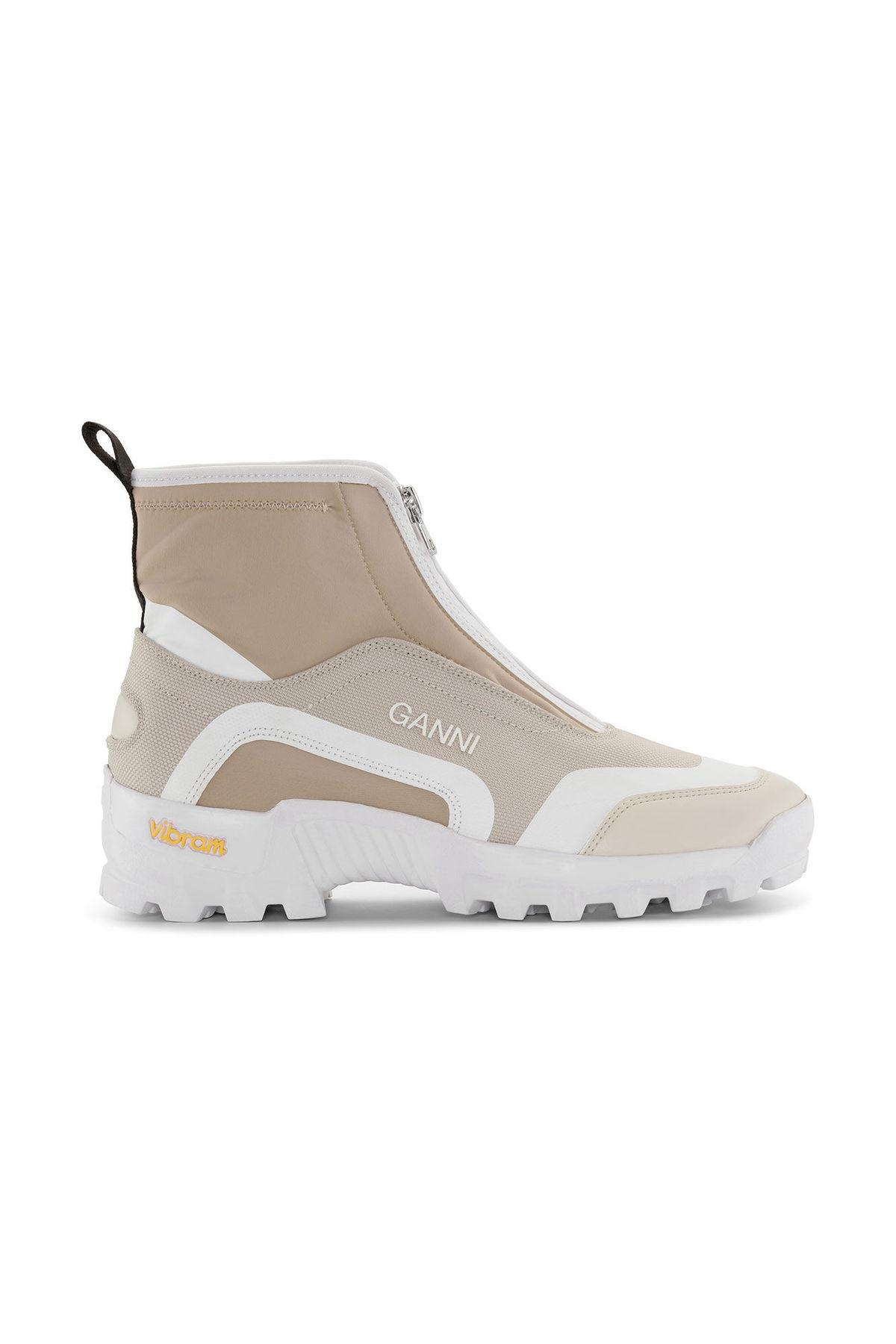 GANNI Performance High Top Zip Sneakers | endource