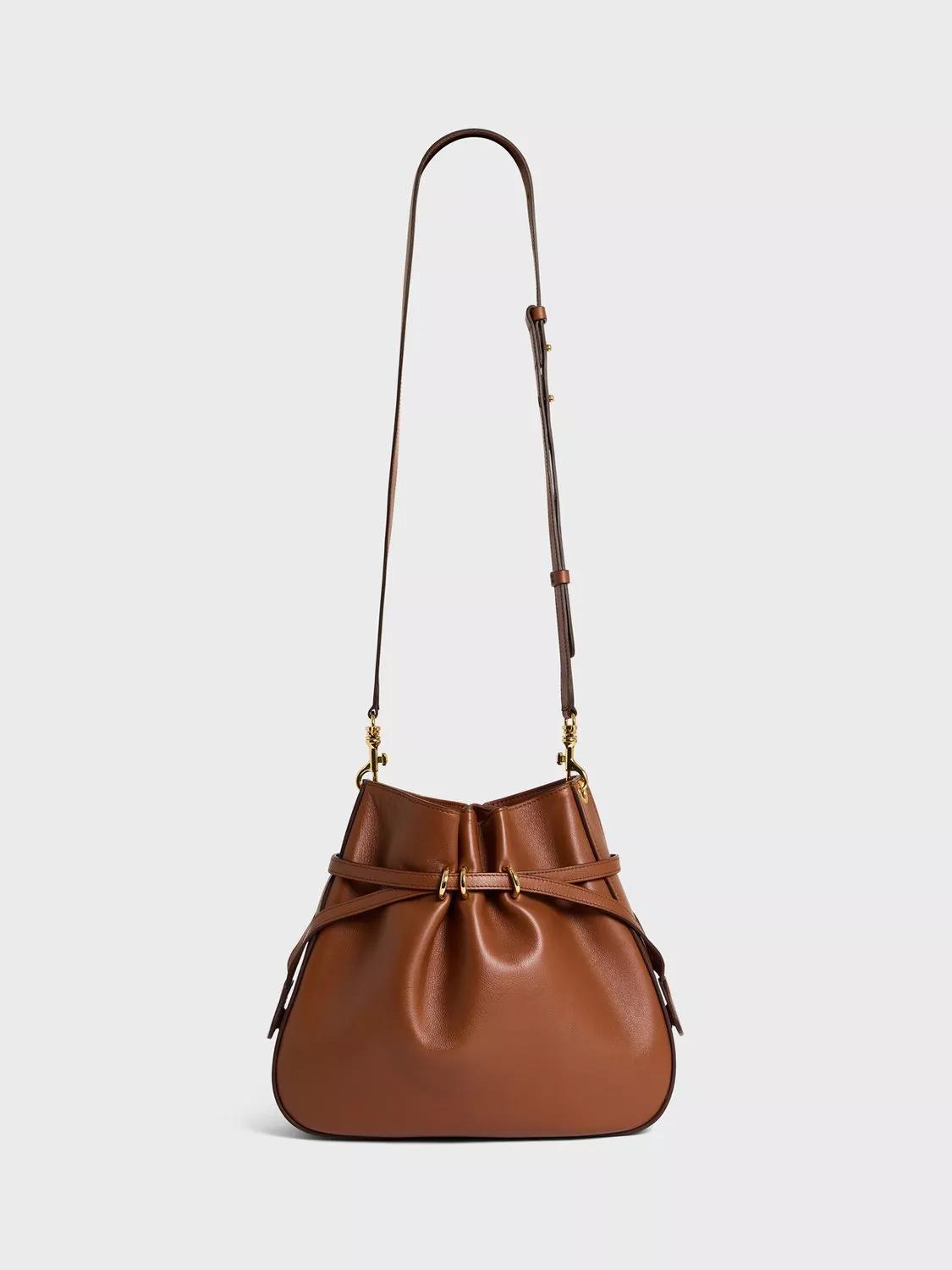 Gerard Darel Le Romy Leather Bag in Tan | endource
