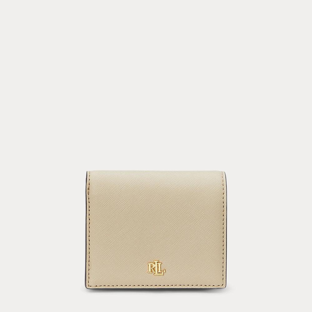 Lr Wallet LAUREN RALPH LAUREN Crosshatch Leather Compact Wallet | endource