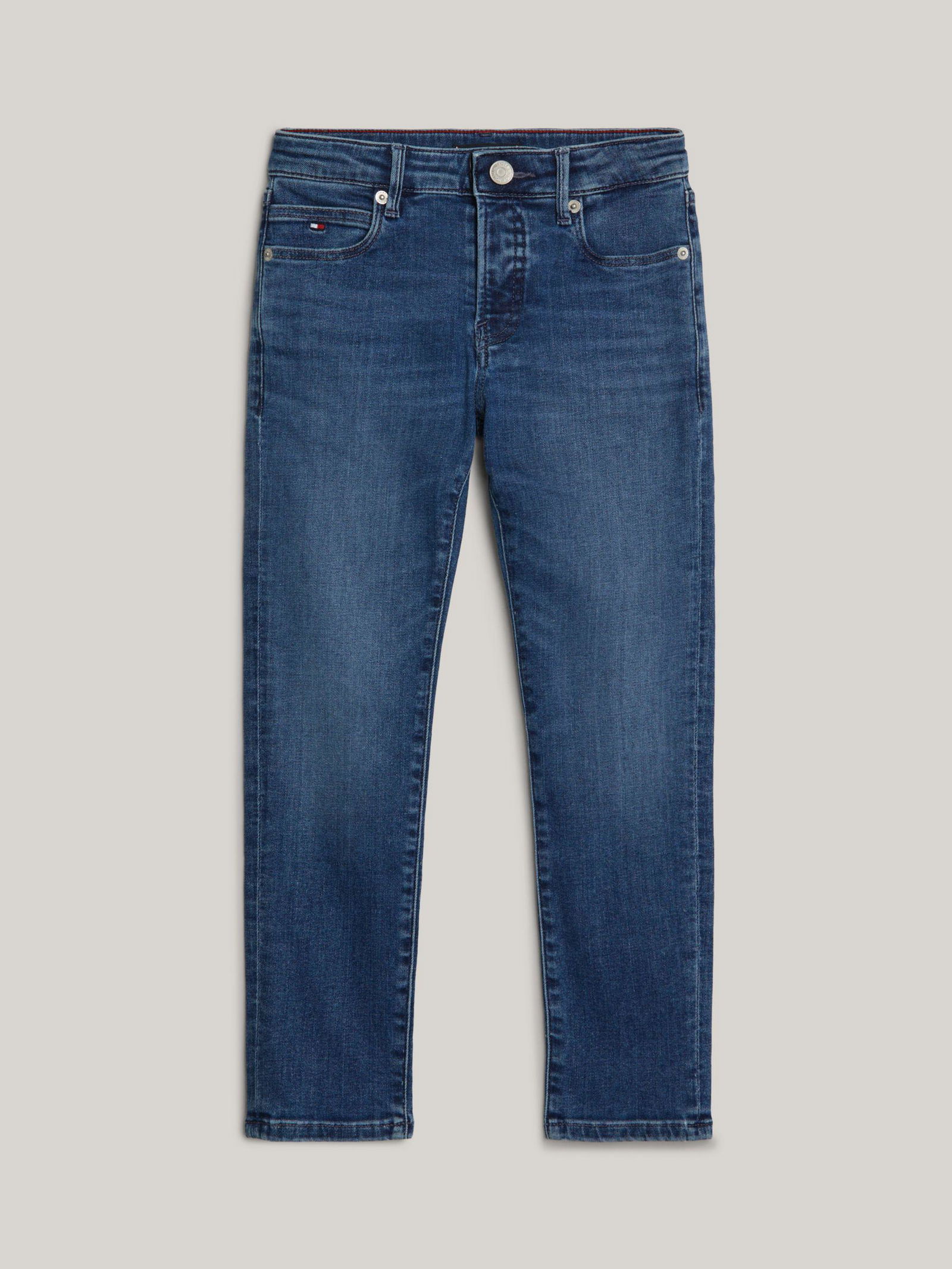 TOMMY HILFIGER Tommy Adaptive Straight Jeans in Denim Maldive Mid ...