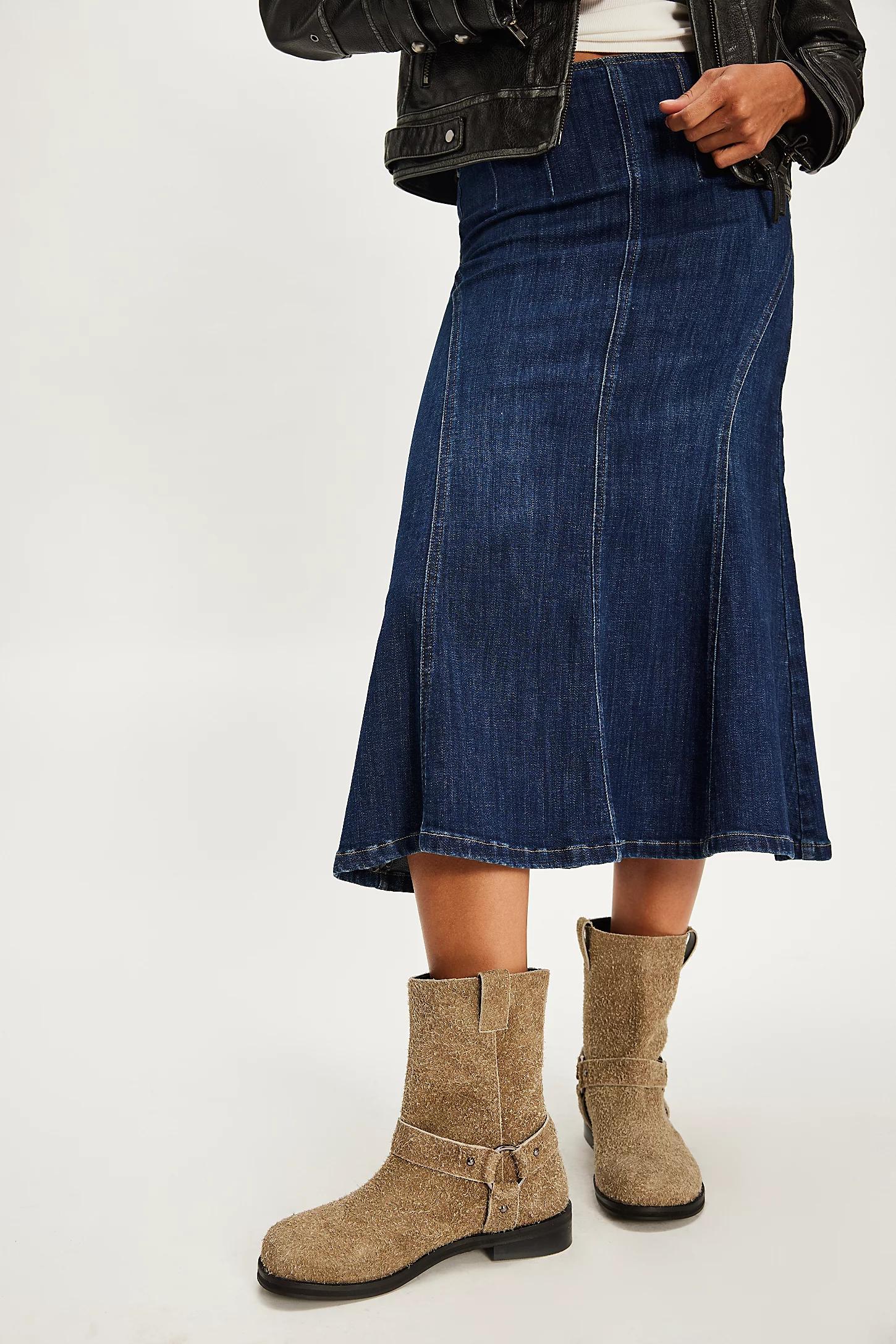 FREE PEOPLE FP Collection - Londyn Hairy Suede Boots | endource