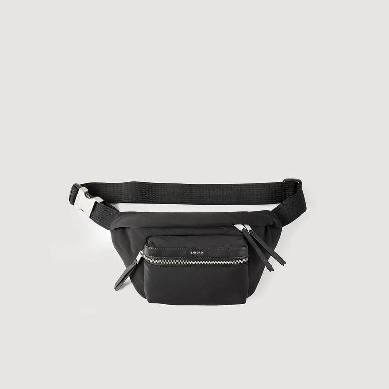 Sandro Belt Bag In Black Brown 40% Off Editorialist