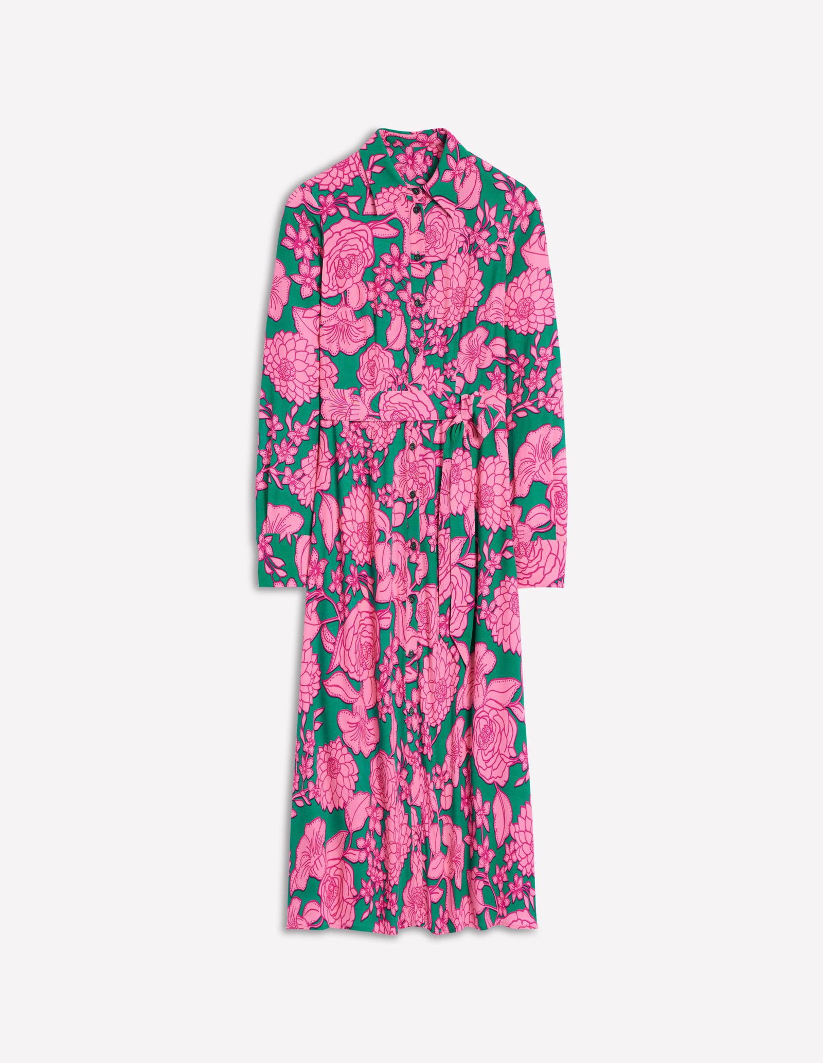3/4 sleeve midi dress plus size Stella Plus Size Navy Blue Crepe Knit 3/4 Balloon Sleeves Midi Dress 3X