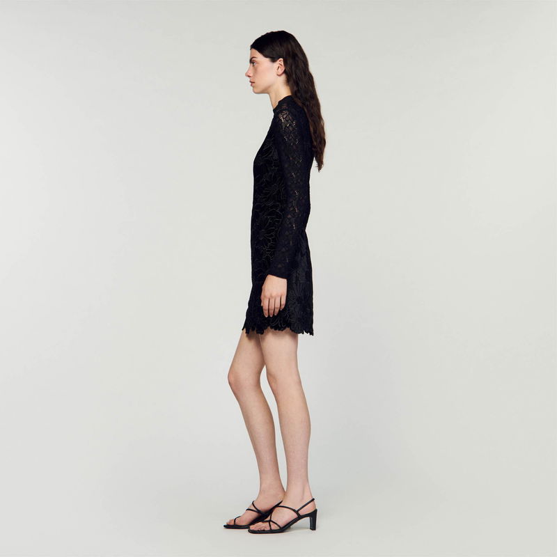 SANDRO Daisy Guipure Dress | endource SANDRO Daisy Guipure Dress | endource