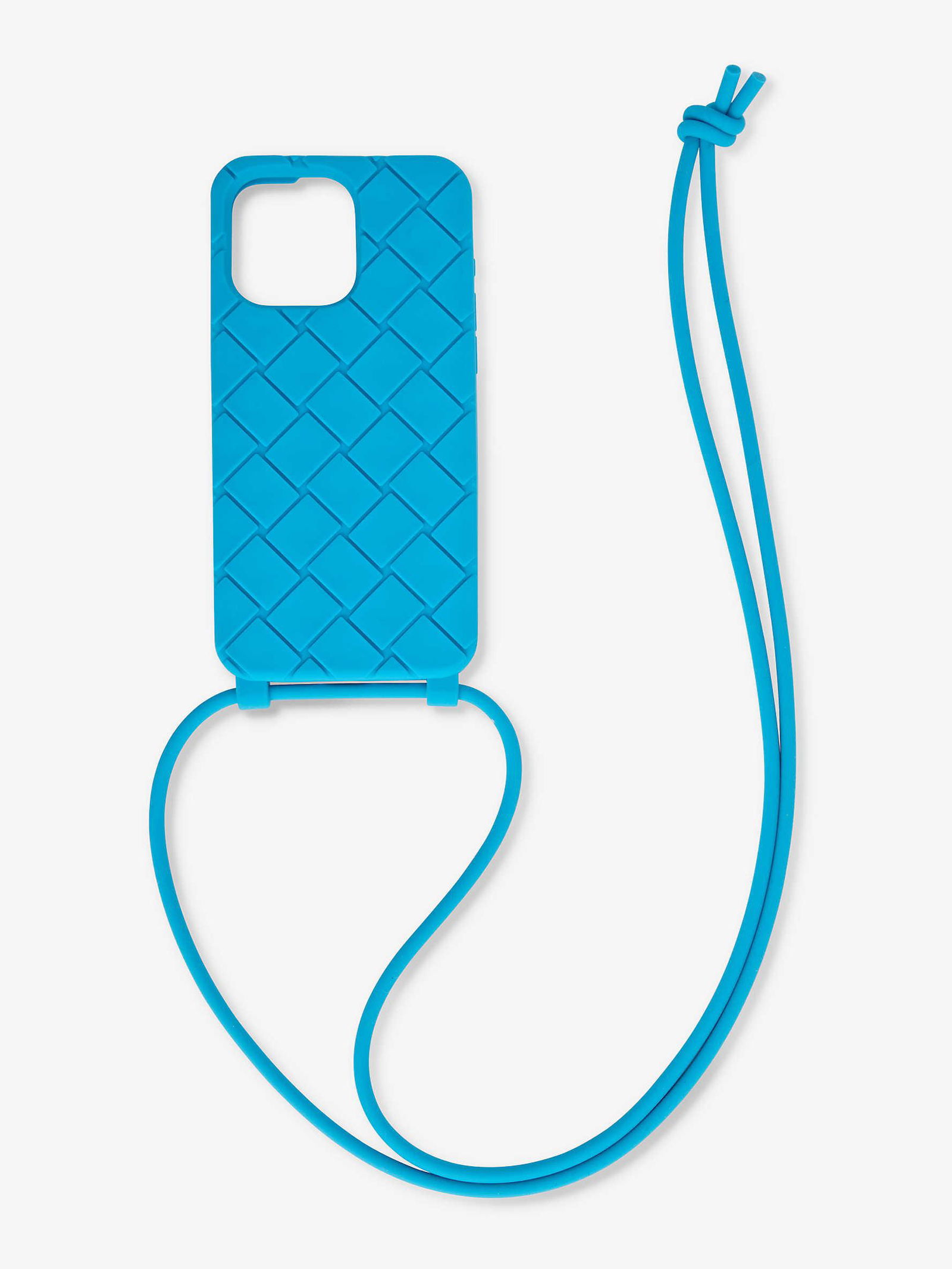 BOTTEGA VENETA Intrecciato Silicone iPhone 15 Case | endource