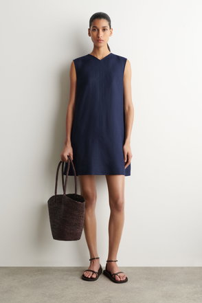 COS French Toile Linen Dress | endource