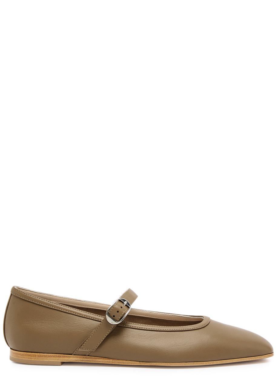 LE MONDE BERYL Mary Jane Leather Ballet Flats | endource