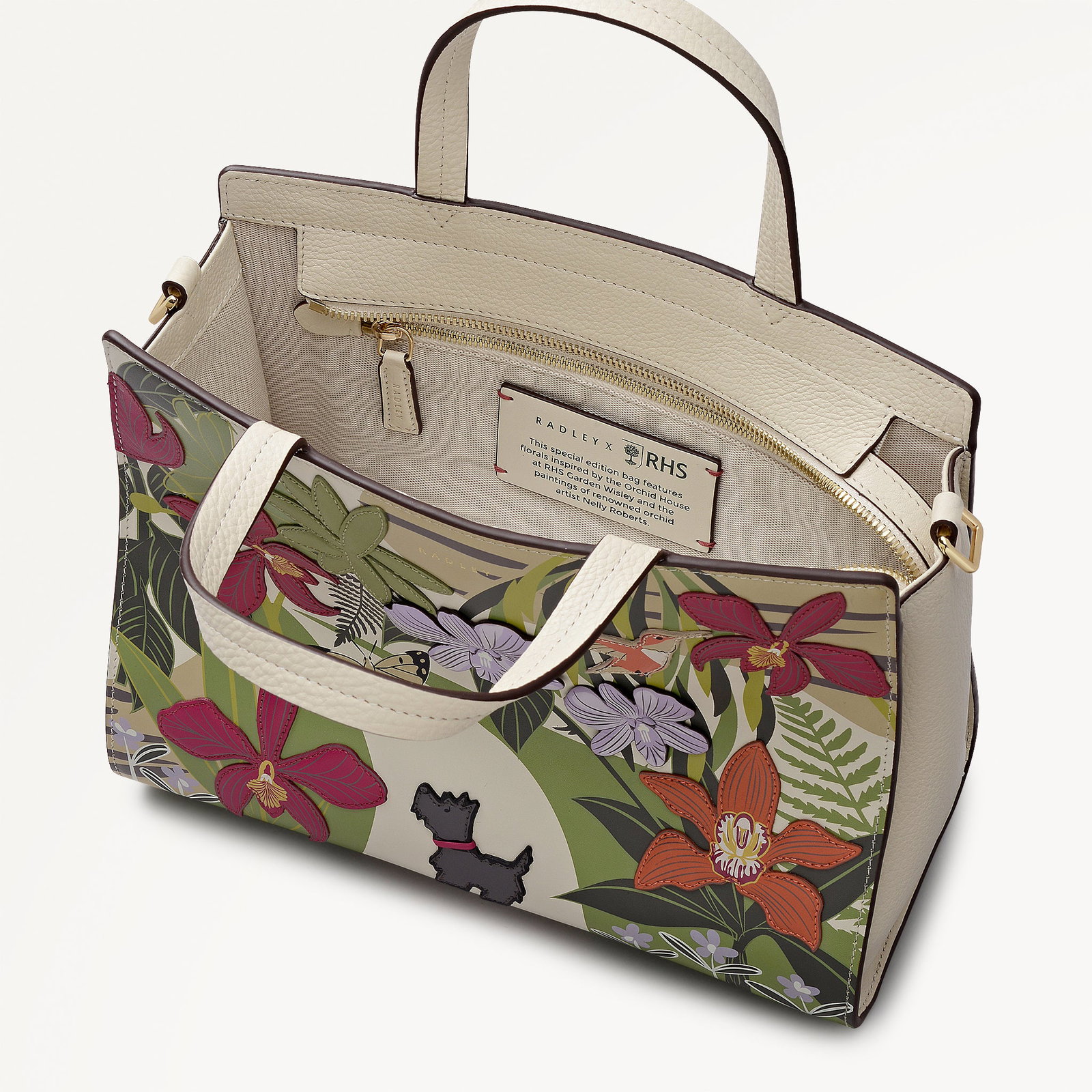RADLEY RHS Small Ziptop Grab Salt | endource