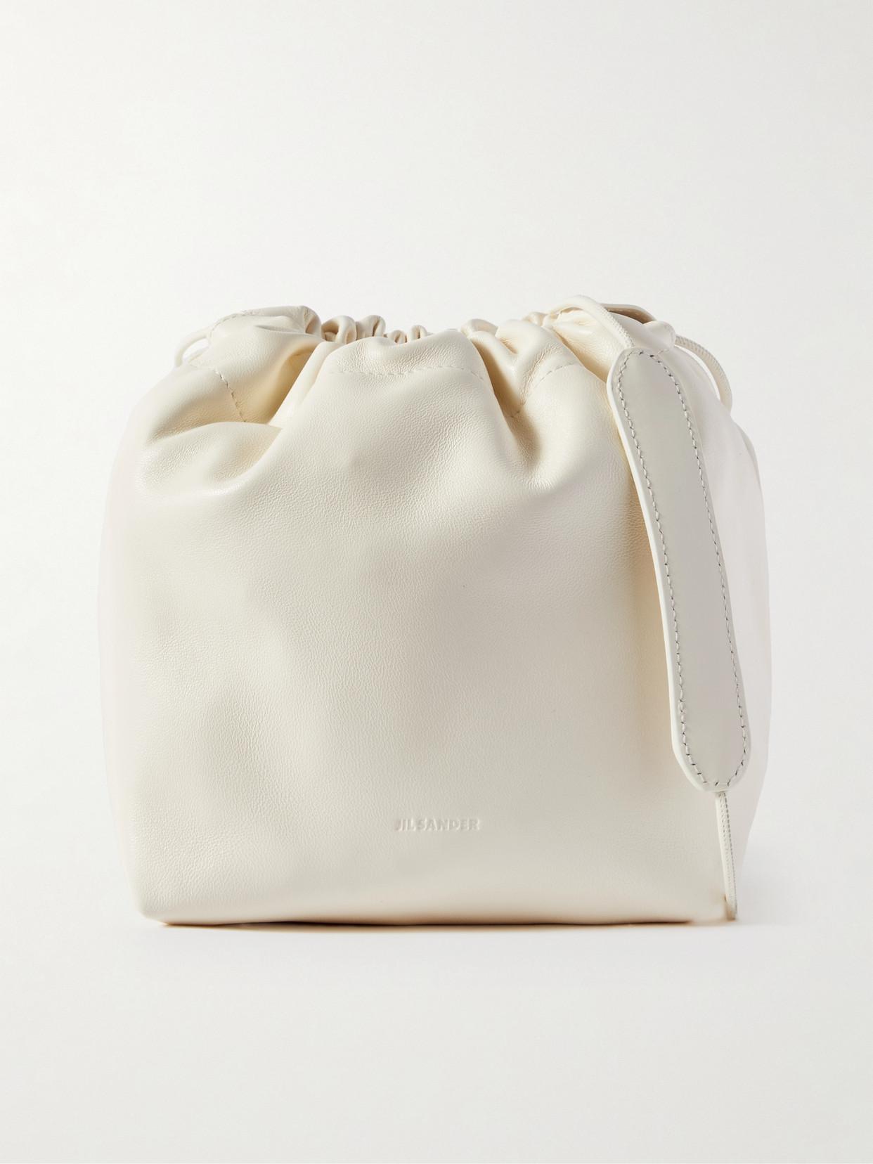 JIL SANDER Dumpling Leather Shoulder Bag | endource