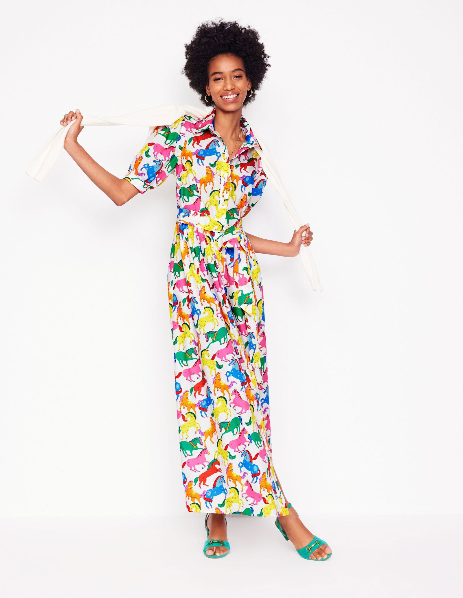 alexa maxi shirt dress BODEN Alexa Maxi Shirt Dress