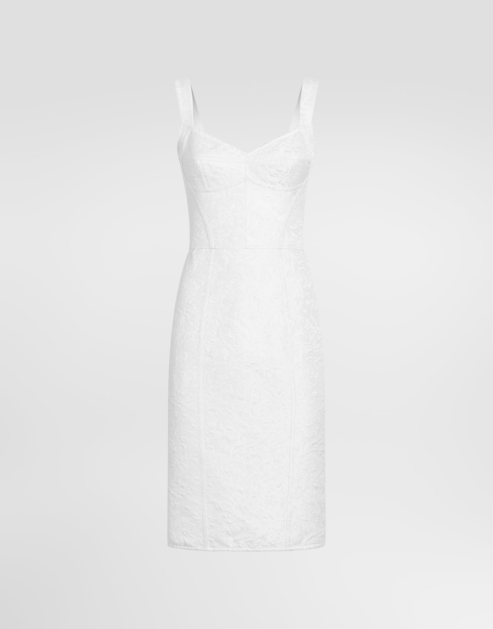 dolce and gabbana white lace bustier dress Dolce & Gabbana Corset Bustier Dress