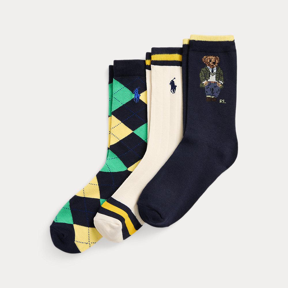Ralph Lauren Socks With Bear