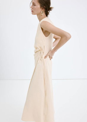 knee length dresses for ladies Mango Stripes Azzurra Dress