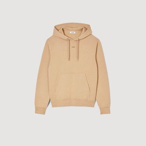 Sandro beige hooded sweatshirt