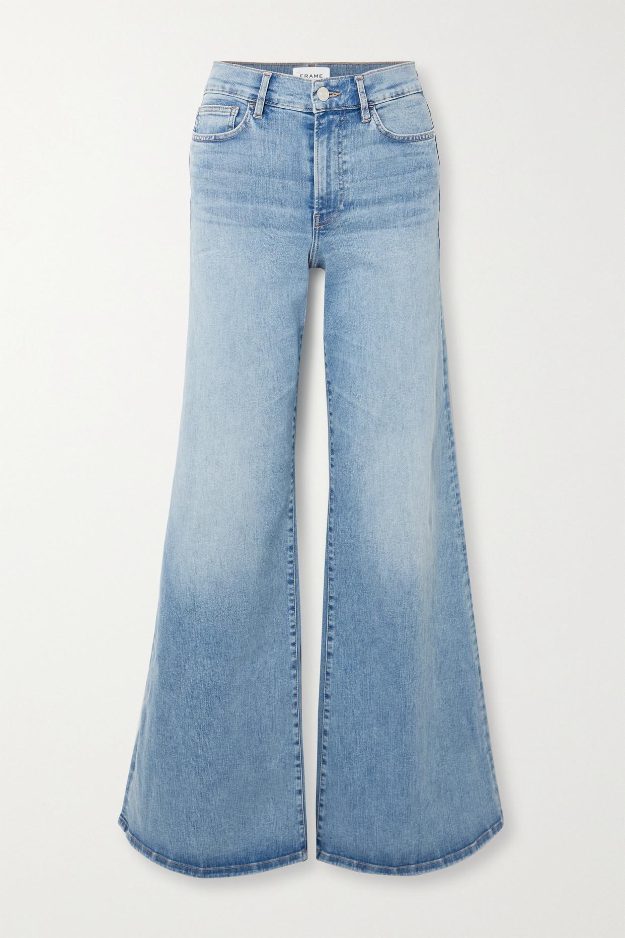 FRAME Le Palazzo High-Rise Wide-Legs Jeans endource